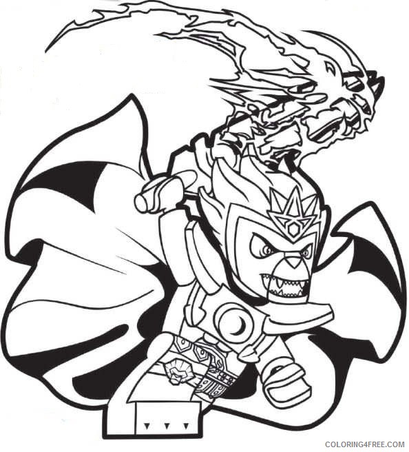 LEGO Legends of Chima Coloring Pages Cartoons Lego Chima Laval Printable 2020 3746 Coloring4free