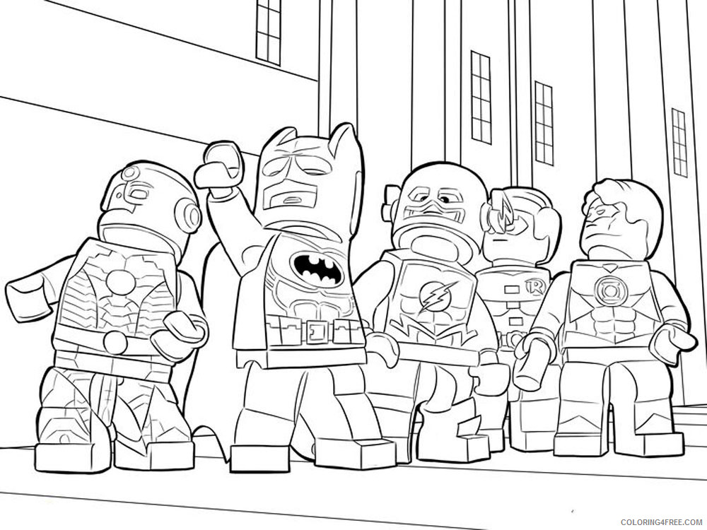 LEGO Marvel Coloring Pages Cartoons lego marvel for boys 12 Printable 2020 3751 Coloring4free