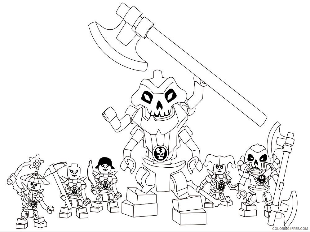 LEGO Pirates Coloring Pages Cartoons lego pirates for boys 2 Printable 2020 3767 Coloring4free