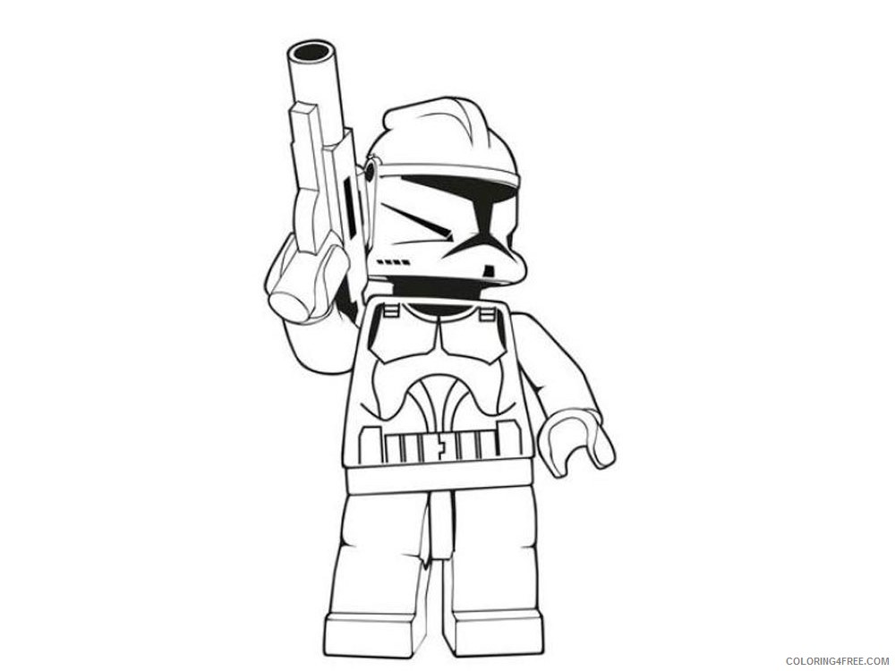 LEGO Star Wars Coloring Pages Cartoons lego star wars for boys 7 Printable 2020 3781 Coloring4free
