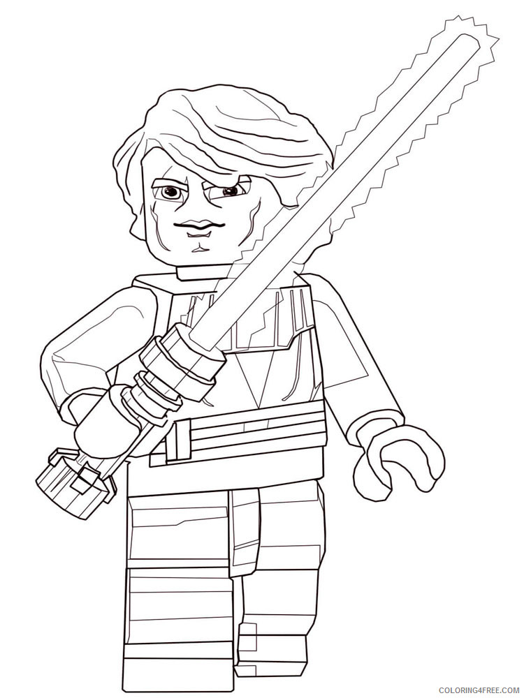 LEGO Star Wars Coloring Pages Cartoons lego star wars for boys 9 Printable 2020 3783 Coloring4free