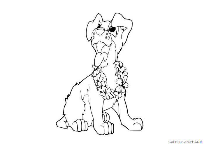 Lady and the Tramp Coloring Pages Cartoons Lady and the Tramp puppy Printable 2020 3602 Coloring4free