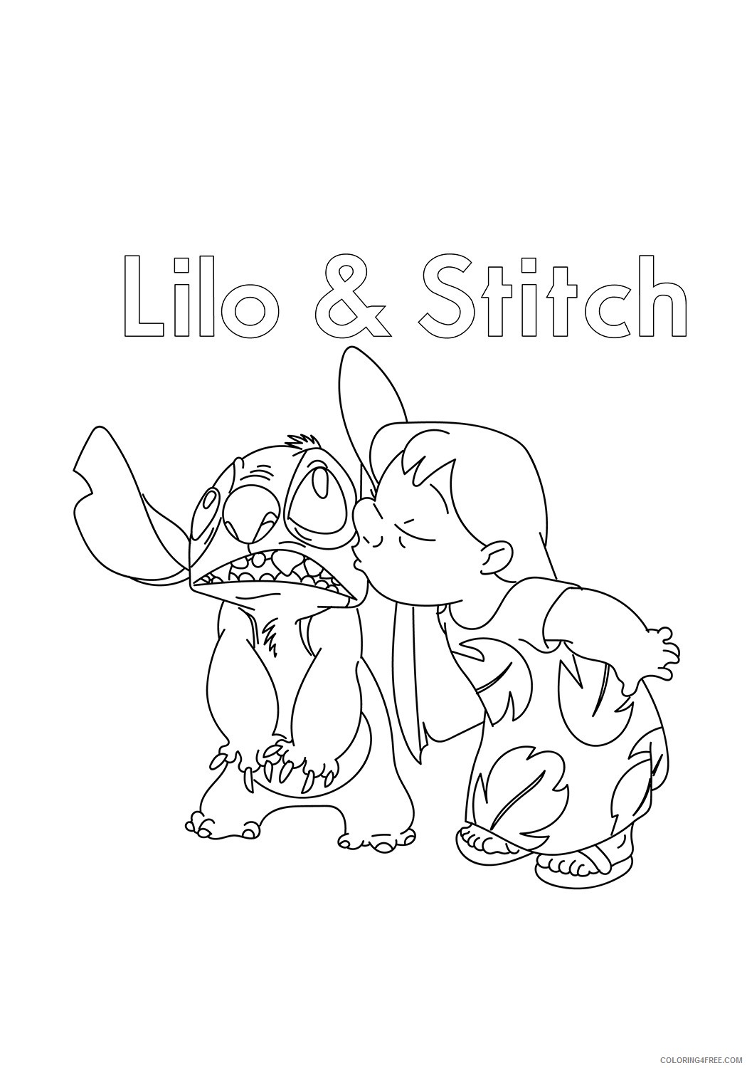 Lilo and Stitch Coloring Pages Cartoons 1526719273_lilo 17 a4 Printable 2020 3786 Coloring4free