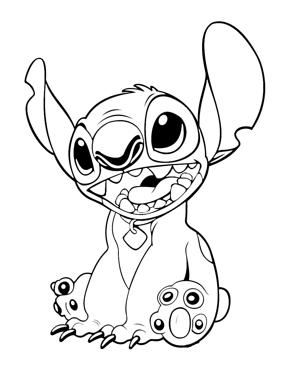 Lilo and Stitch Coloring Pages Cartoons 1539916228_lilo and stitch8 Printable 2020 3788 Coloring4free