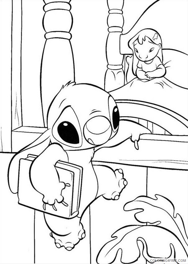 Lilo and Stitch Coloring Pages Cartoons 1559977858_stitch and lilo are sad a4 Printable 2020 3791 Coloring4free