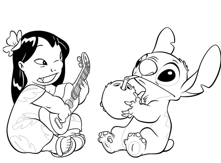 Lilo and Stitch Coloring Pages Cartoons 1559978562_lilo and stitch a4 Printable 2020 3792 Coloring4free