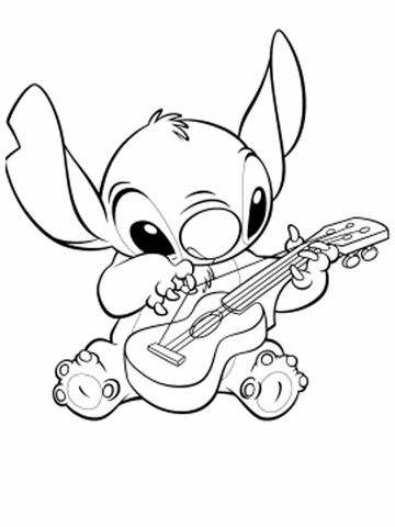 Lilo and Stitch Coloring Pages Cartoons lilo and stitch 19 Printable 2020 3822 Coloring4free
