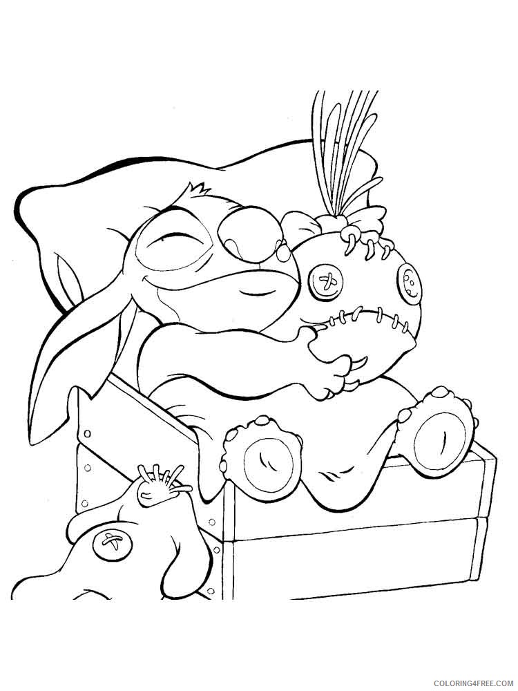 Lilo and Stitch Coloring Pages Cartoons lilo and stitch 19 Printable 2020 3823 Coloring4free