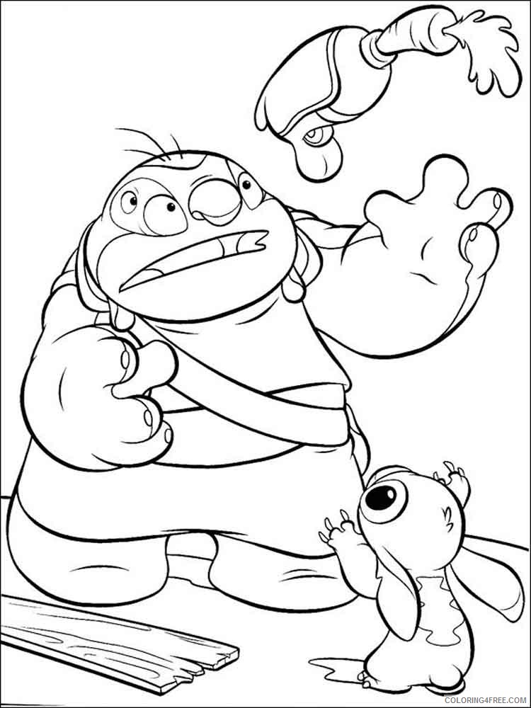 Lilo and Stitch Coloring Pages Cartoons lilo and stitch 27 Printable 2020 3829 Coloring4free