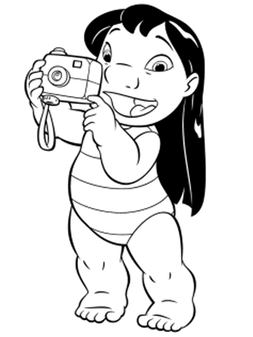 Lilo and Stitch Coloring Pages Cartoons lilo und stich NxnST Printable 2020 3848 Coloring4free