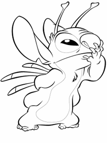Lilo and Stitch Coloring Pages Cartoons lilo und stich ZYZ5G Printable 2020 3851 Coloring4free