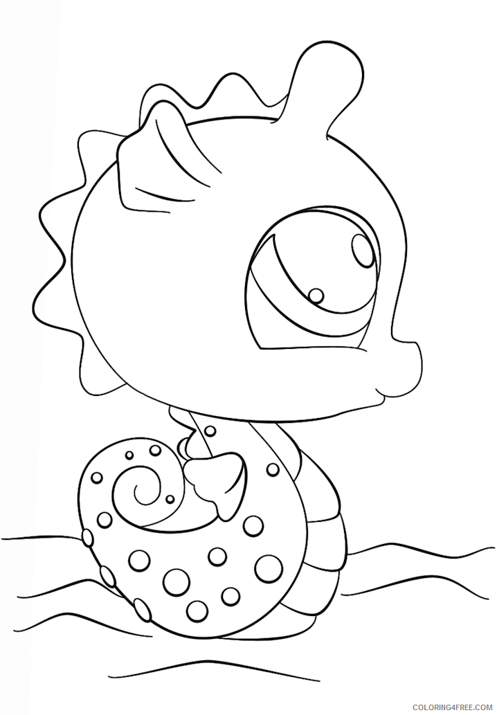 Littlest Pet Shop Coloring Pages Cartoons 1578646284_littlest pet shop seahorse Printable 2020 3882 Coloring4free