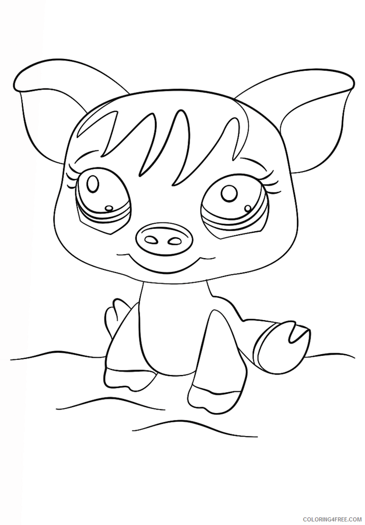 Littlest Pet Shop Coloring Pages Cartoons 1578646310_littlest pet shop pig Printable 2020 3883 Coloring4free