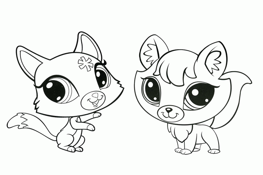 Littlest Pet Shop Coloring Pages Cartoons Free Littlest Pet Shop Printable 2020 3911 Coloring4free