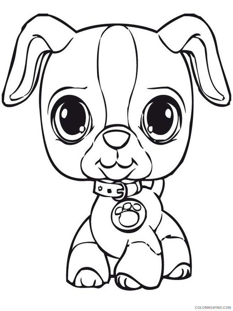 Littlest Pet Shop Coloring Pages Cartoons Littlest Pet Shop 1 Printable 2020 3916 Coloring4free