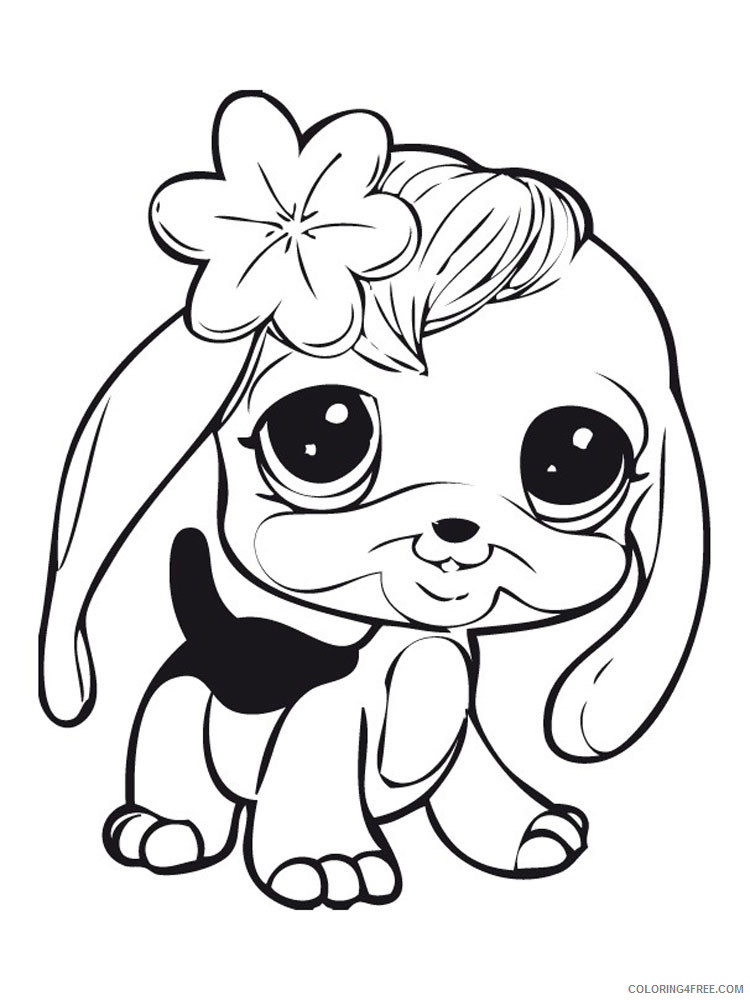 Littlest Pet Shop Coloring Pages Cartoons Littlest Pet Shop 15 Printable 2020 3920 Coloring4free