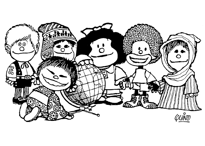Mafalda Coloring Pages Cartoons mafalda RVHhv 2 Printable 2020 3984 Coloring4free