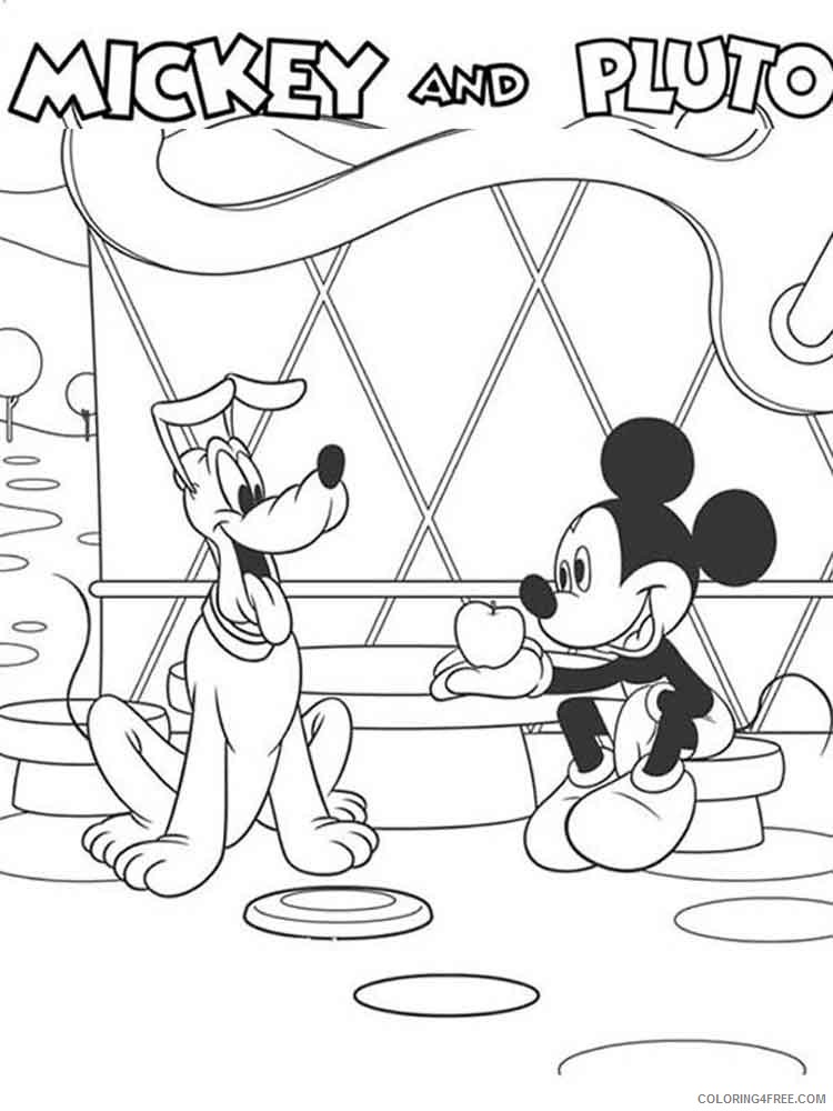 Mickey Mouse Clubhouse Coloring Pages Cartoons disney mickey mouse clubhouse 13 Printable 2020 4180 Coloring4free