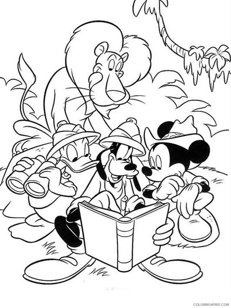 Mickey Mouse Clubhouse Coloring Pages Cartoons disney mickey mouse clubhouse 18 Printable 2020 4184 Coloring4free