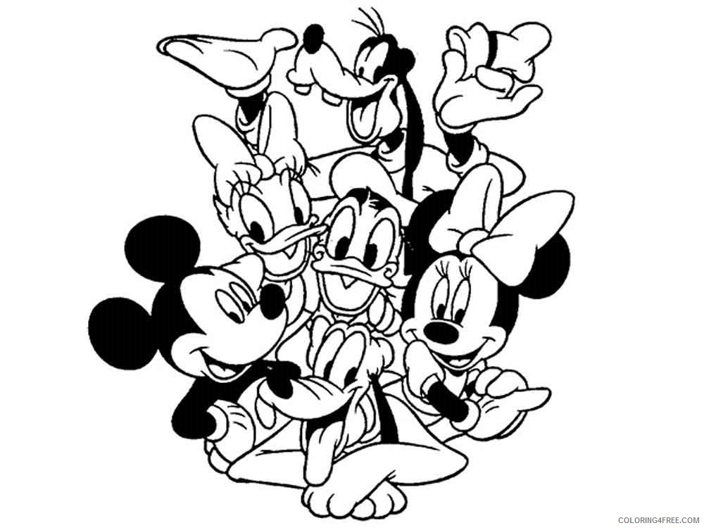 Mickey Mouse Clubhouse Coloring Pages Cartoons disney mickey mouse clubhouse 20 Printable 2020 4186 Coloring4free