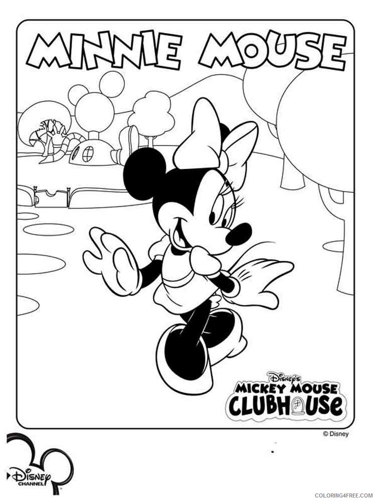 Mickey Mouse Clubhouse Coloring Pages Cartoons disney mickey mouse clubhouse 23 Printable 2020 4188 Coloring4free