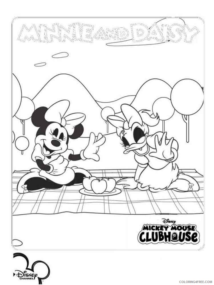 Mickey Mouse Clubhouse Coloring Pages Cartoons disney mickey mouse clubhouse 24 Printable 2020 4189 Coloring4free