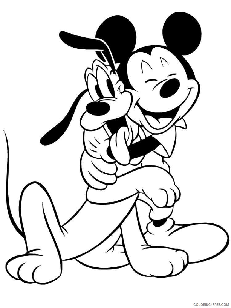 Mickey Mouse Clubhouse Coloring Pages Cartoons disney mickey mouse clubhouse 30 Printable 2020 4194 Coloring4free