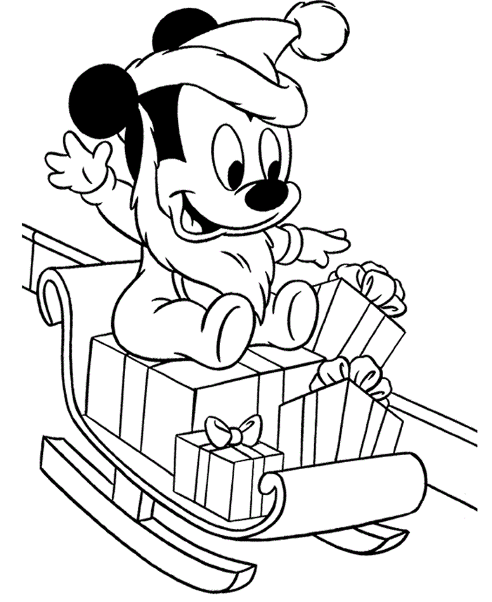Mickey Mouse Coloring Pages Cartoons Baby Mickey Mouse Printable 2020 4055 Coloring4free