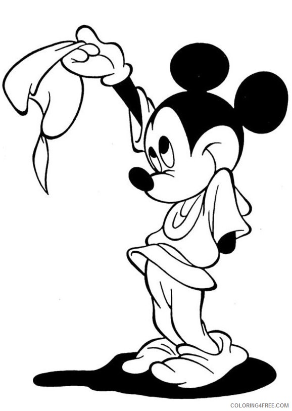 Mickey Mouse Coloring Pages Cartoons Disney Mickey Mouse 2 Printable 2020 4070 Coloring4free