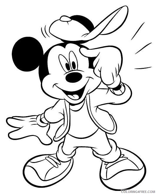 Mickey Mouse Coloring Pages Cartoons For Mickey Mouse Printable 2020 4060 Coloring4free