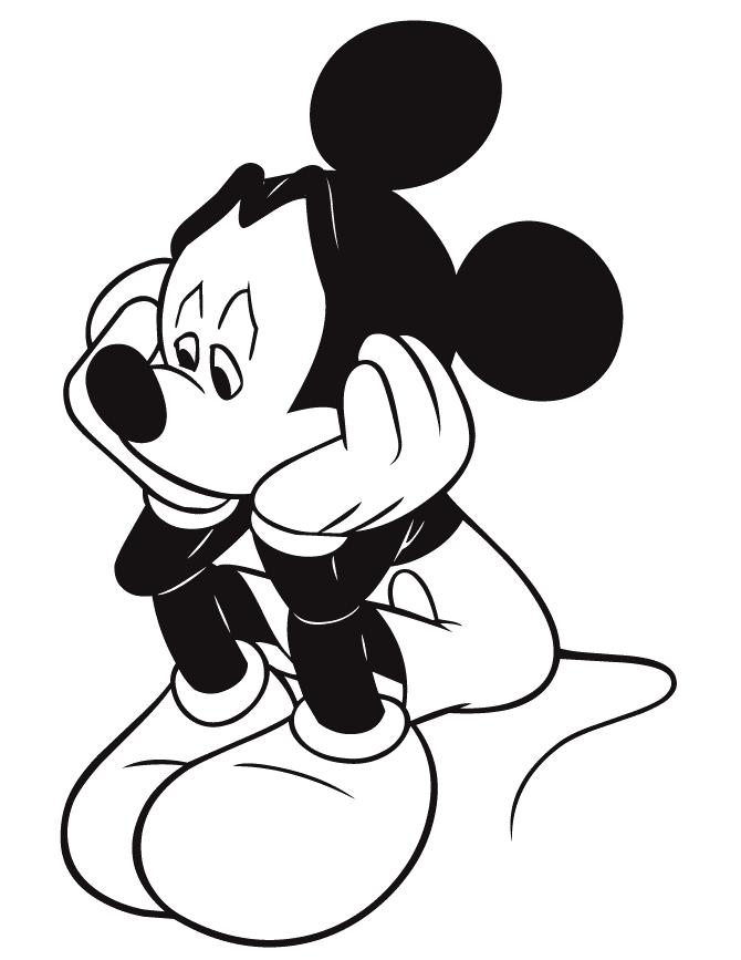 Mickey Mouse Coloring Pages Cartoons Free Mickey Printable 2020 4074 Coloring4free