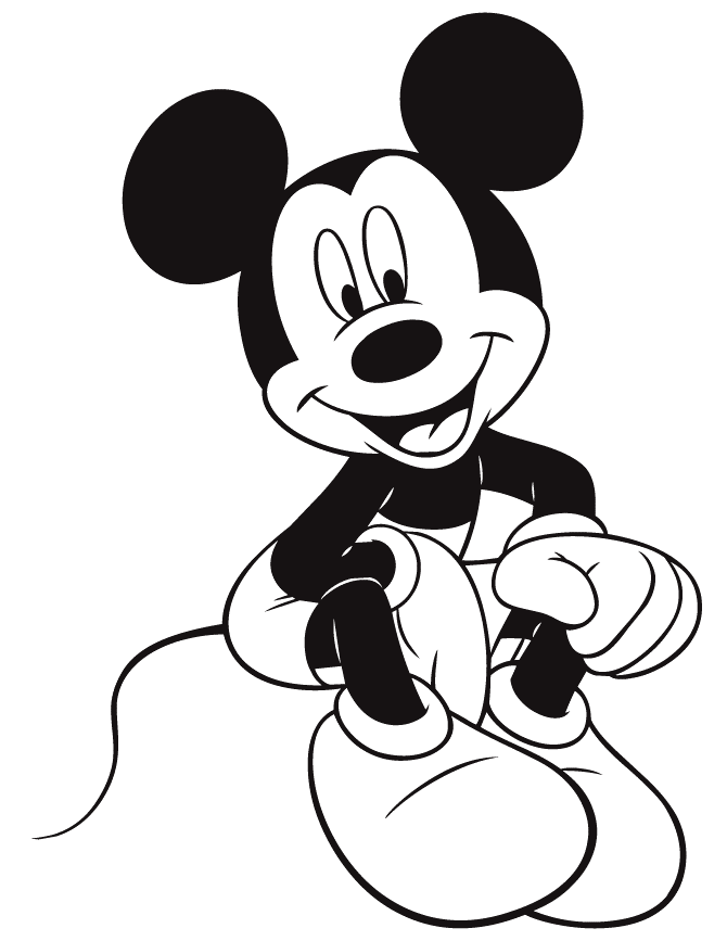 Mickey Mouse Coloring Pages Cartoons Free Mickey Printable 2020 4076 Coloring4free