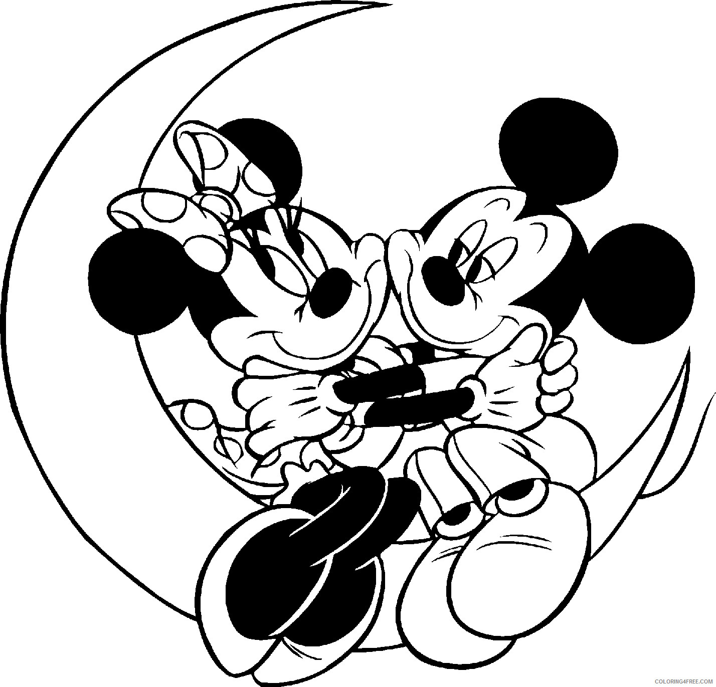Mickey Mouse Coloring Pages Cartoons Mickey Mouse Clubhouse Printable 2020 4110 Coloring4free