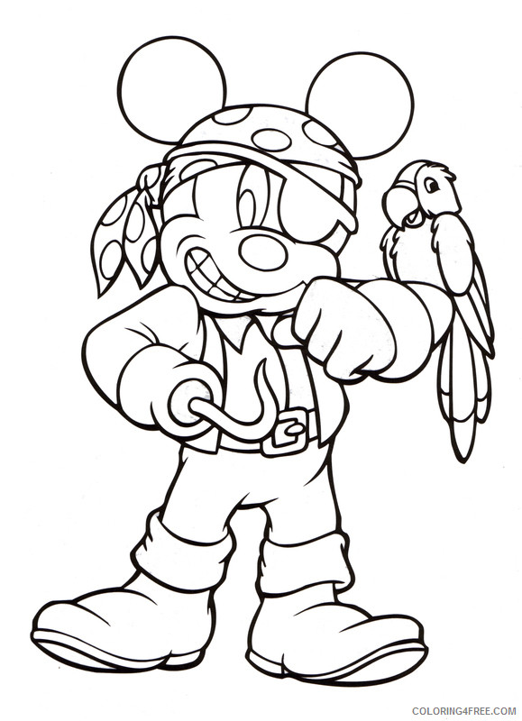Mickey Mouse Coloring Pages Cartoons Mickey Mouse Halloween Printable 2020 4147 Coloring4free
