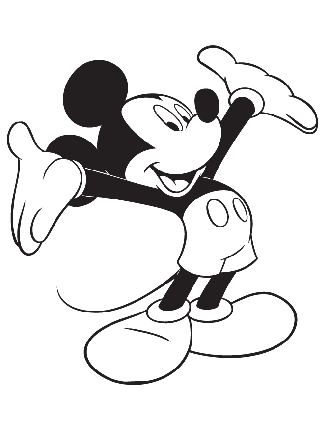 Mickey Mouse Coloring Pages Cartoons Mickey Mouse Printable 2020 4061 Coloring4free