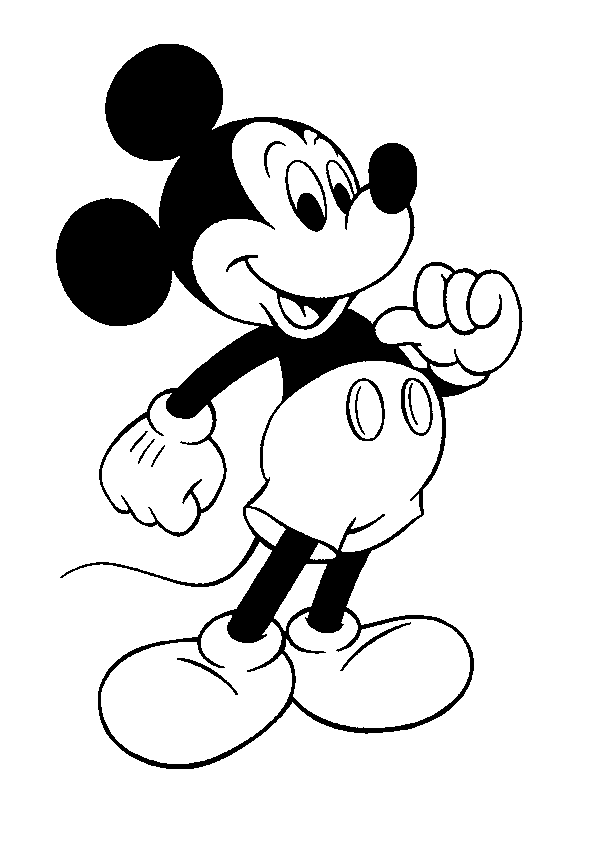 Mickey Mouse Coloring Pages Cartoons Mickey Mouse Printable 2020 4112 Coloring4free