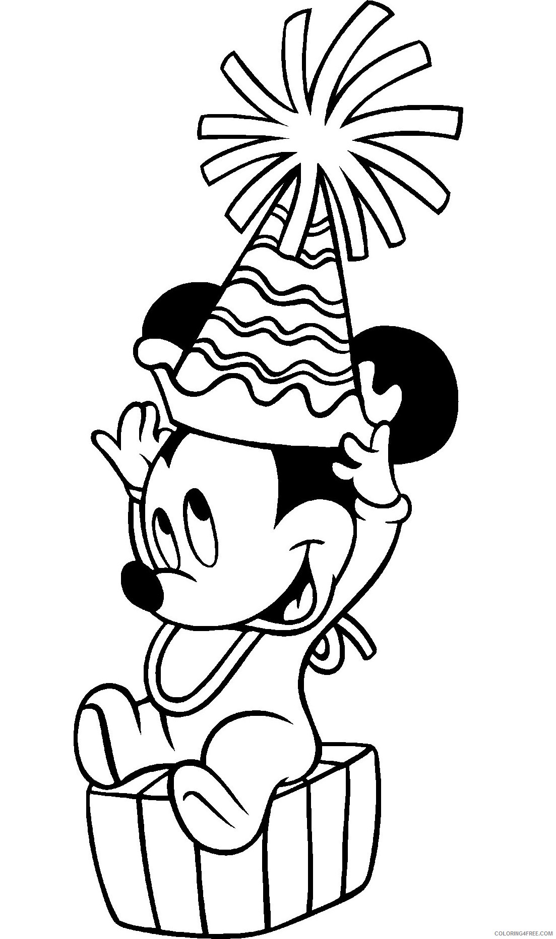 Mickey Mouse Coloring Pages Cartoons Mickey Mouse Printable 2020 4136 Coloring4free