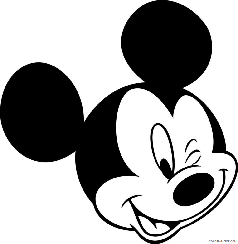 Mickey Mouse Coloring Pages Cartoons Mickey Printable 2020 4093 Coloring4free