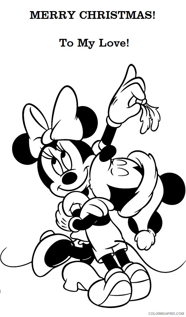 Mickey Mouse Coloring Pages Cartoons Mickey and Minnie Mouse Printable 2020 4086 Coloring4free