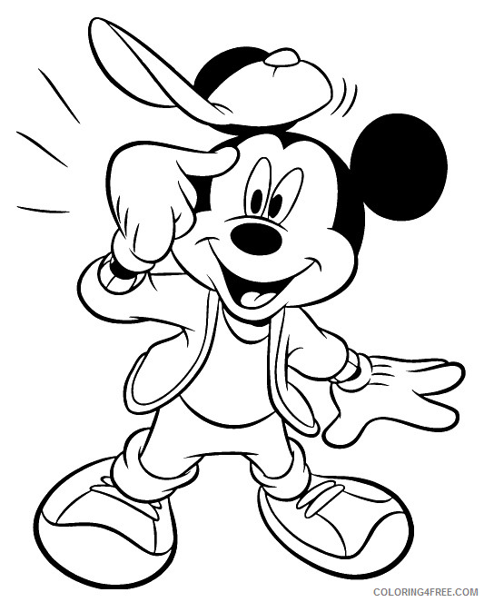 Mickey Mouse Coloring Pages Cartoons Printable Mickey Printable 2020 4162 Coloring4free