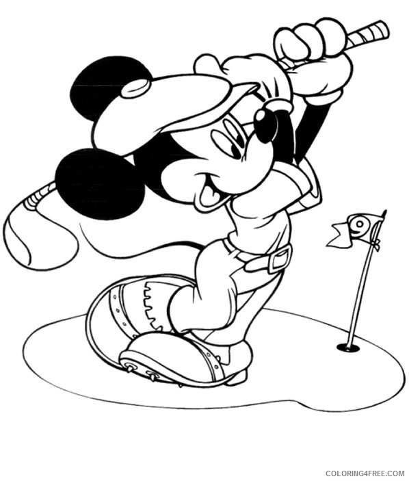 Mickey Mouse Coloring Pages Cartoons mickey mouse 31 Printable 2020 4115 Coloring4free