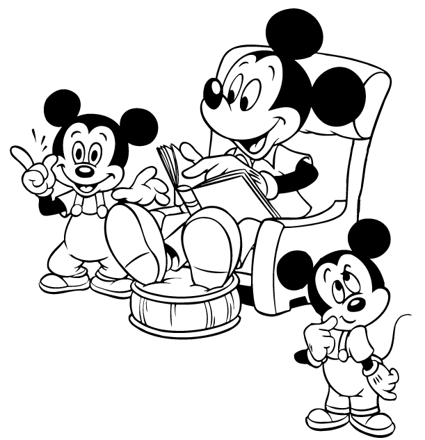 Mickey Mouse Coloring Pages Cartoons mickey mouse 43 Printable 2020 4116 Coloring4free
