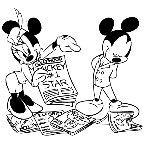 Mickey Mouse Coloring Pages Cartoons mickey mouse 65 Printable 2020 4122 Coloring4free