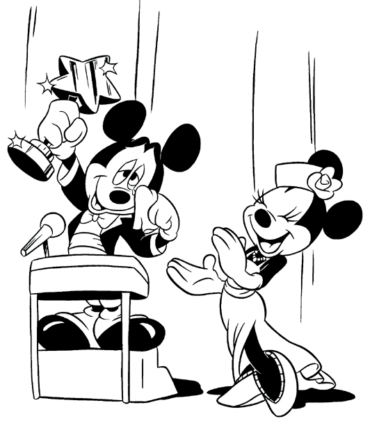 Mickey Mouse Coloring Pages Cartoons mickey mouse 66 Printable 2020 4123 Coloring4free