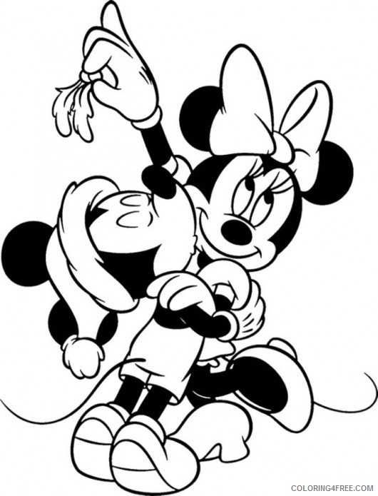Mickey Mouse Coloring Pages Cartoons of Mickey Mouse and Minnie Printable 2020 4065 Coloring4free