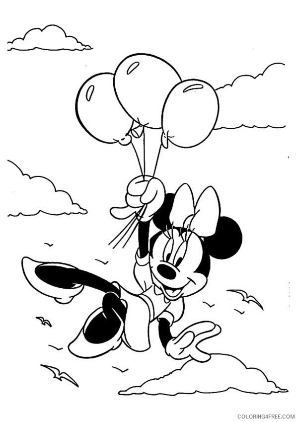 Minnie Mouse Coloring Pages Cartoons Free Minnie Mouse to Print Printable 2020 4252 Coloring4free