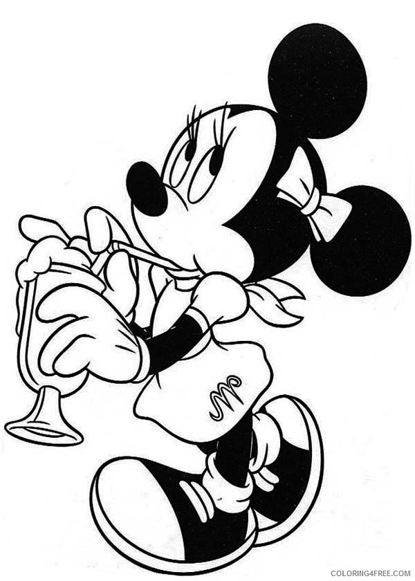 Minnie Mouse Coloring Pages Cartoons Minnie Mouse Pictures Printable 2020 4325 Coloring4free
