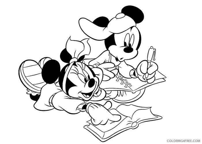 Minnie Mouse Coloring Pages Cartoons Minnie Mouse Printable 2020 4314 Coloring4free