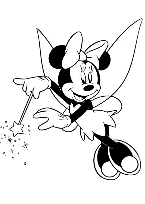 Minnie Mouse Coloring Pages Cartoons Minnie Mouse to Print Out Printable 2020 4324 Coloring4free