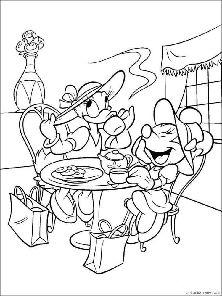 Minnie Mouse Coloring Pages Cartoons mickey and minnie mouse 11 Printable 2020 4260 Coloring4free